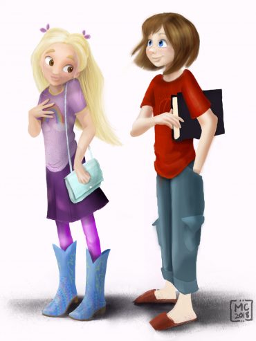 Halley Harper – Book cover commission